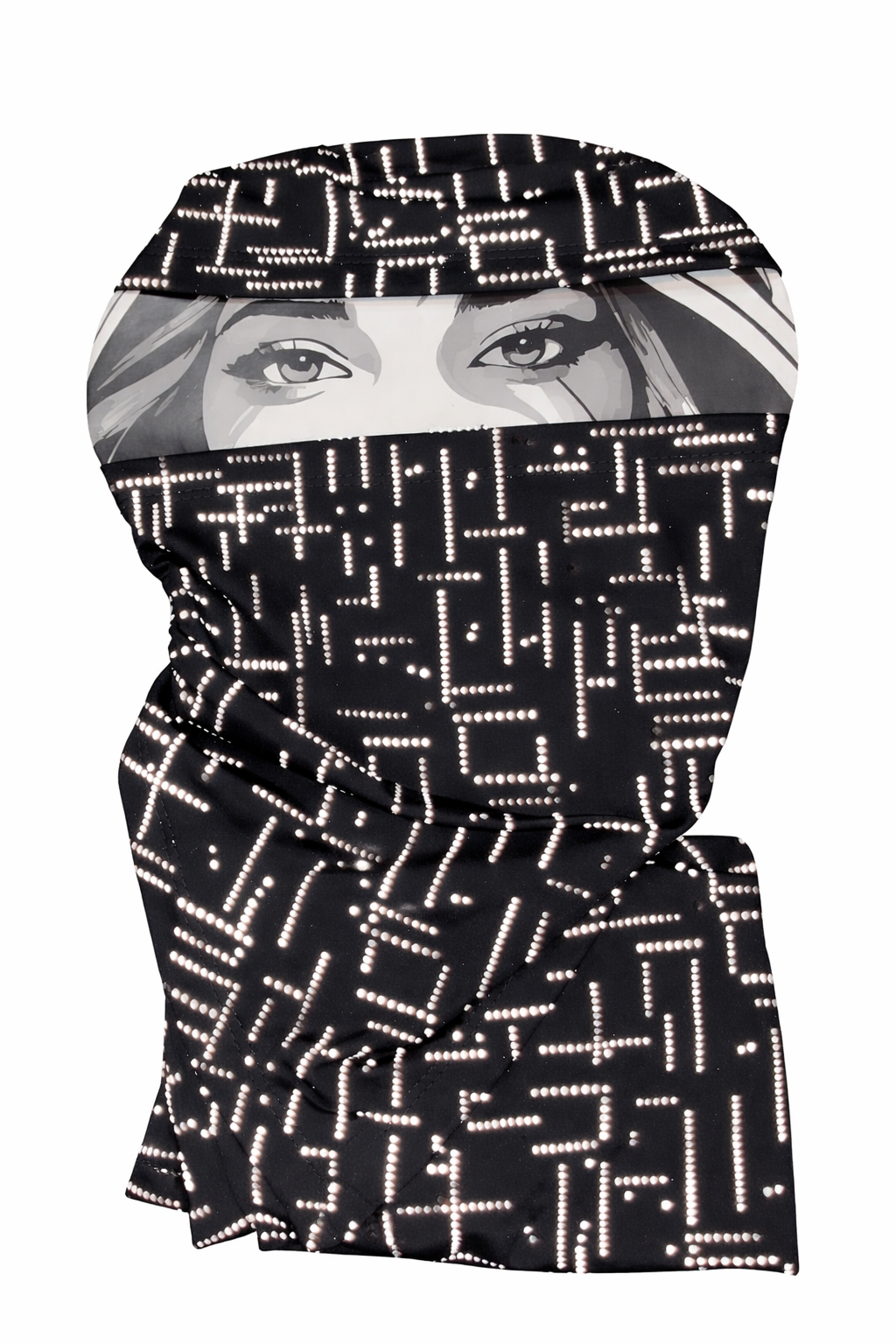 balaclava cuello relfectiva